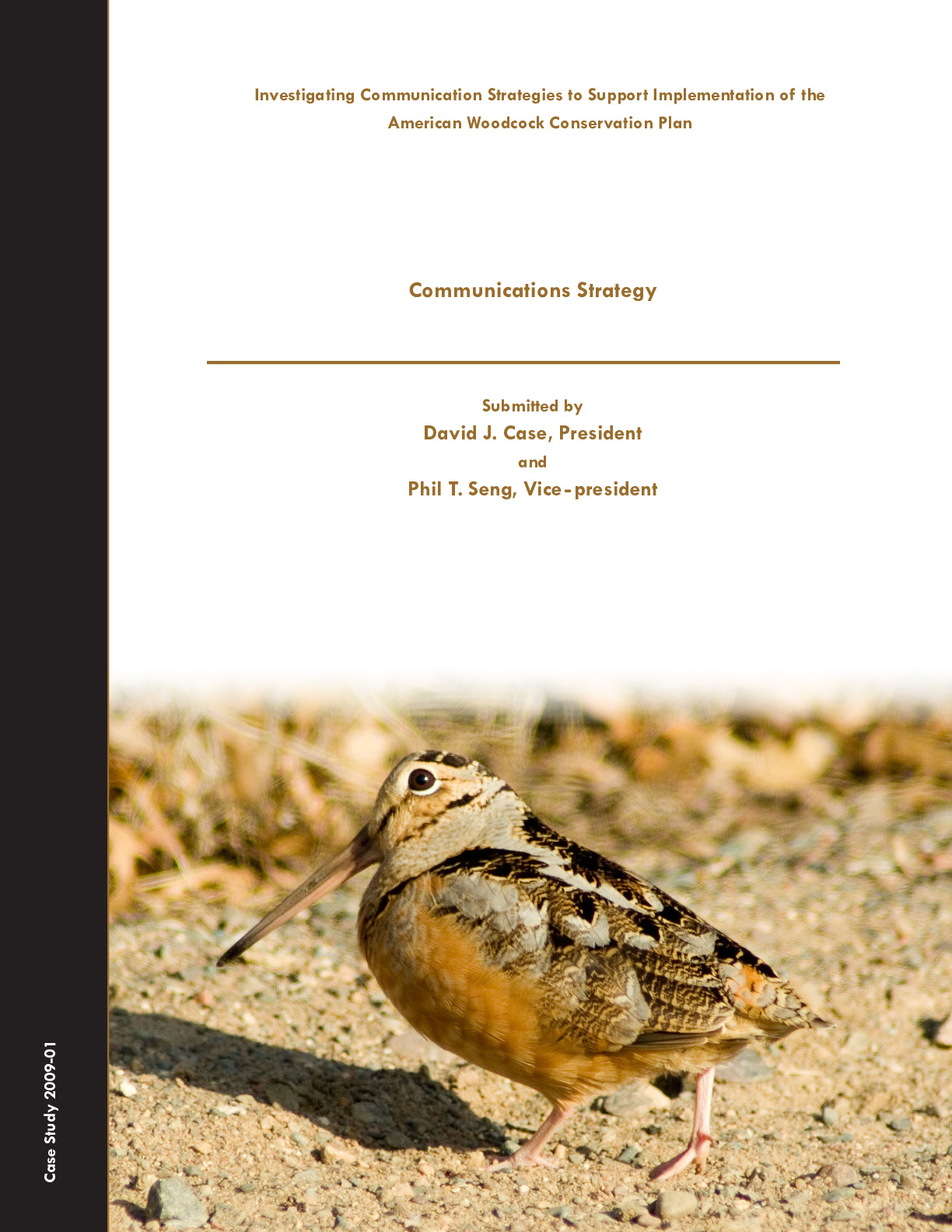 American Woodcock Conservation Plan Communications Strategy
