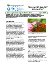 Pollinator Biology and Habitat