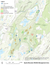 Sparta Mtn. WMA Map