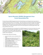 Sparta Mtn. WMA Forest Stewardship Plan