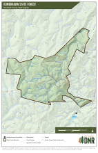 Kumbrabow State Forest Map