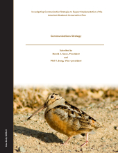 American Woodcock Conservation Plan Communications Strategy